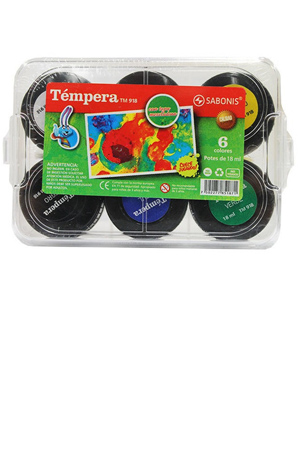PINTURA CARTEL  18ML C/06 COLOR. SABONIS 891864 TM-918 (TEMPE