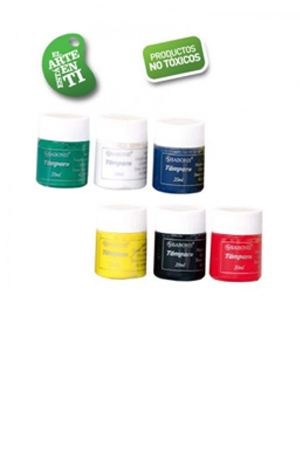 PINTURA CARTEL  20ML C/06 COL.   SABONIS