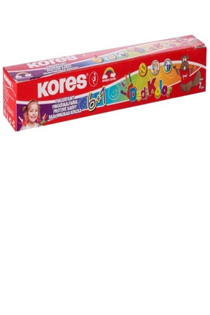 PINTURA DIGITAL C/06+1 COL.SURT.   KORES 723277 30ML NG,AZ,VD