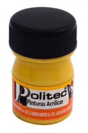 PINTURA ACRILICA  20ML OCRE   C/12 POLIT