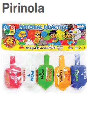 PIRINOLA DE COLOR GRANDE            ARZA 338827 ARZA PLASTIC
