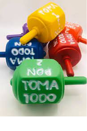 PIRINOLA DE PLASTICO C/SURTIDO JUMBO  9"