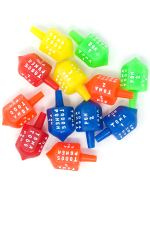 PIRINOLA DE PLASTICO C/SURT. 5.5CM
