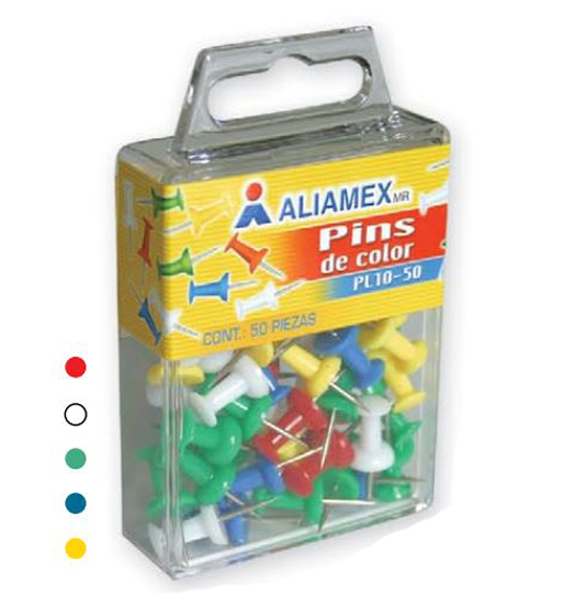 PINS (SUJETADORES) C/050 PL10-50 ALIAMEX