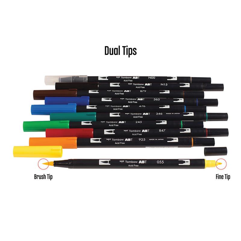 PLUMIN DUAL BRUSH D.P C/6 DIFUMINA.ZEBRA 568011 616787 4011-N