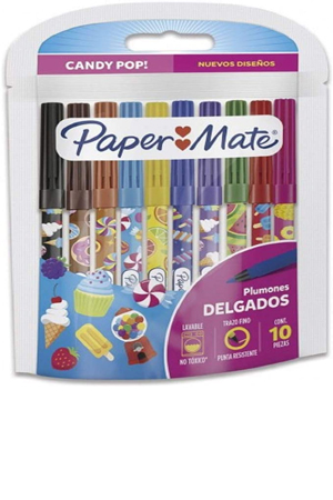 PLUMIN LAV. CANDY MARKERS C/10 PAPER MAT 162495 2083508