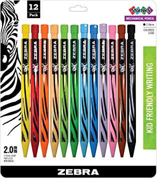 PORTAMINA 2.0MM STARTERS C/12 COL. ZEBRA 615490 6921-66 (12 C