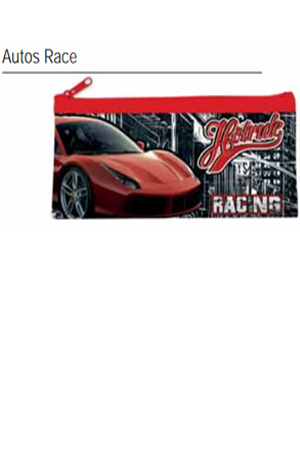 PORTA LAPIZ ESC.DE PVC AUTOS RACE  U-PAK 860601 7103055503