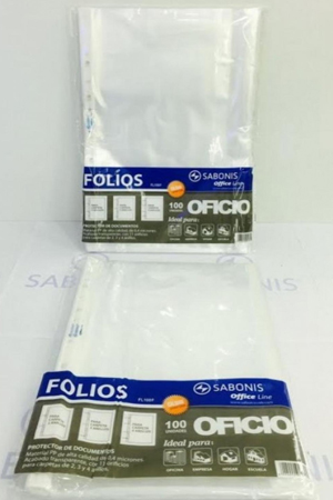 PROTECTOR P/HOJAS T/O 100H       SABONIS 950705 FL100-F (0.4M