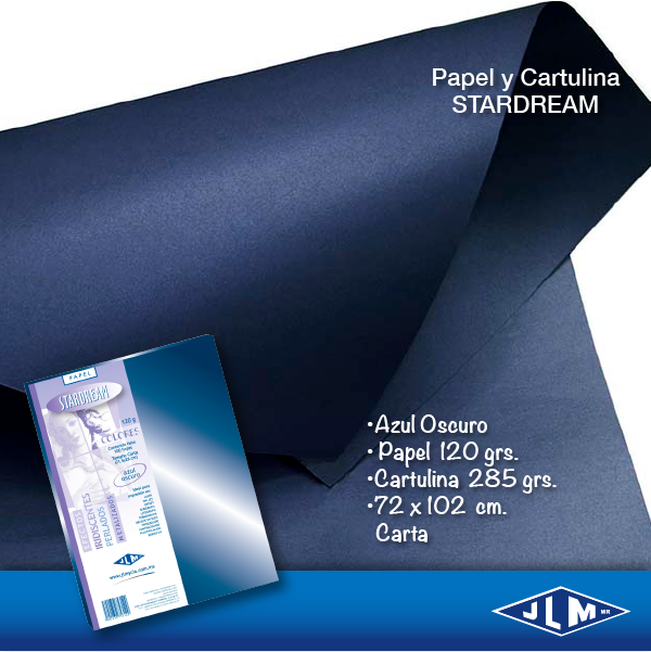 CARTULINA CTA STARDREAM AZL.OSCURO C/100 751958 2059-1-19 JLM