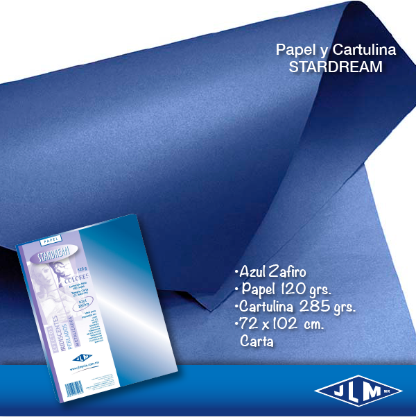 CARTULINA CTA STARDREAM AZL.ZAFIRO C/100 751798 2059-1 JLM