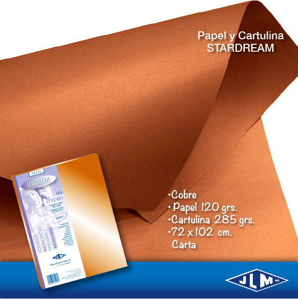 CARTULINA CTA STARDREAM COBRE      C/100 751804 2059-1-01 JLM