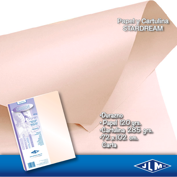 CARTULINA CTA STARDREAM DURAZNO    C/100 751873 2059-1-10 JLM
