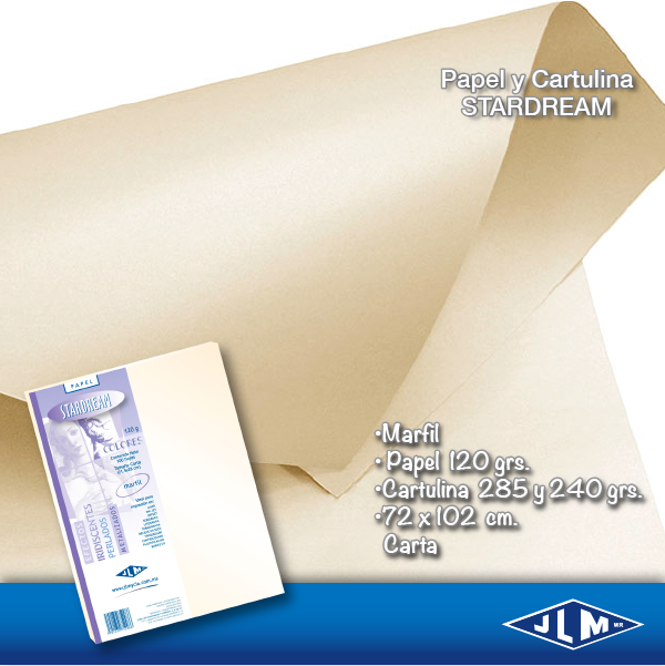 CARTULINA CTA STARDREAM MARFIL     C/100 751811 2059-1-02 JLM