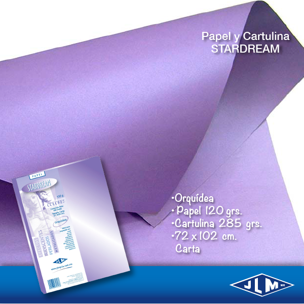 CARTULINA CTA STARDREAM ORQUIDEA   C/100 751965 2059-1-20 JLM
