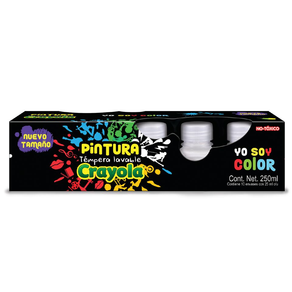 PINTURA CARTEL  25ML BLANCO   C/10 CRAYO