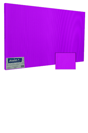 PAPEL CORRUGADO EXT.FLUOR.MDO.C/10 SAIRA 020078 02 165GR (50X