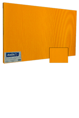 PAPEL CORRUGADO EXT.FLUOR.ORO C/10 SAIRA 020054 05 165GR (50X