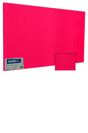 PAPEL CORRUGADO EXT.FLUOR.RSA.C/10 SAIRA 020023 01 165GR (50X