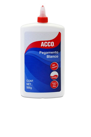 PEGAMENTO BLANCO  500G              ACCO