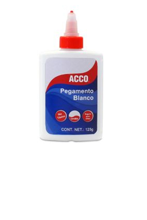 PEGAMENTO BLANCO  125G              ACCO 064248 P6424 (P/USO