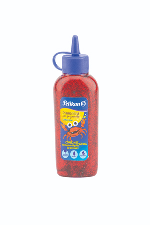 PEGAMENTO C/DIAMANT.ROJO    60ML PELIKAN