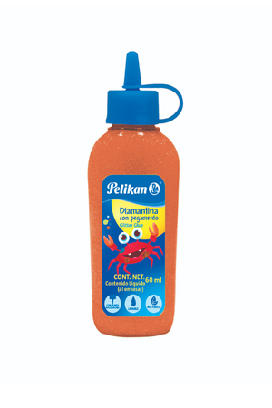 PEGAMENTO C/DIAMANT.NARANJA 60ML PELIKAN 224960 225172