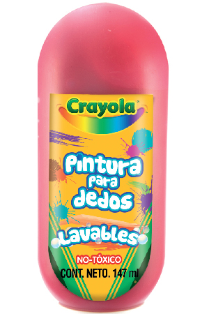 PINTURA DIGITAL 147ML ROJO       CRAYOLA