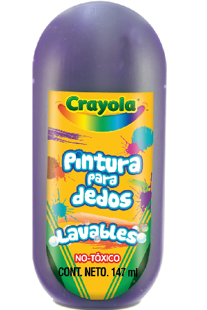 PINTURA DIGITAL 147ML VIOLETA    CRAYOLA