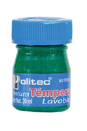 PINTURA CARTEL  20ML VERDE ESMER.POLITEC