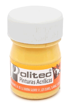 PINTURA ACRILICA  20ML AMAR.C.C/12 POLIT