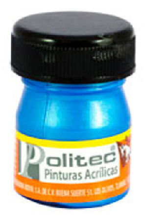 PINTURA ACRILICA  20ML AZL.FL.C/12 POLIT
