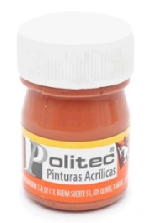 PINTURA ACRILICA  20ML CADMIO C/12 POLIT
