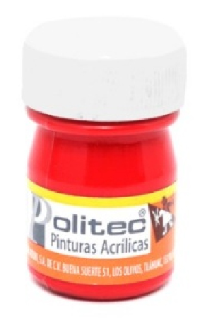 PINTURA ACRILICA  20ML CARMIN C/12 POLIT