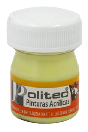 PINTURA ACRILICA  20ML AMAR.P.C/12 POLIT