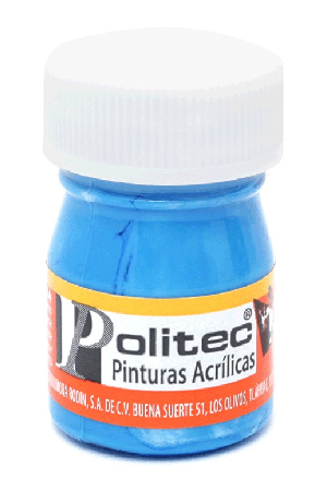 PINTURA ACRILICA  20ML AZL.CE.C/12 POLIT