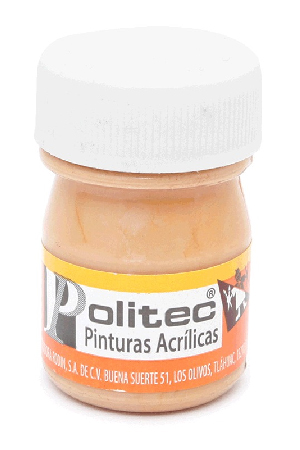 PINTURA ACRILICA  20ML CARNE  C/12 POLIT