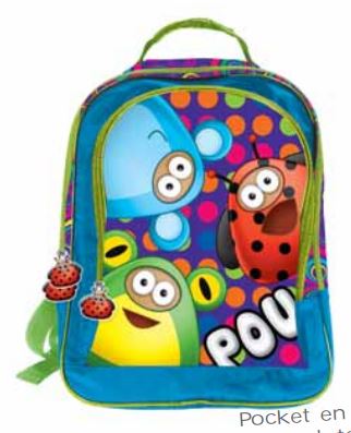 MOCHILA PREESCOLAR POU FRIENDS     U-PAK 840795