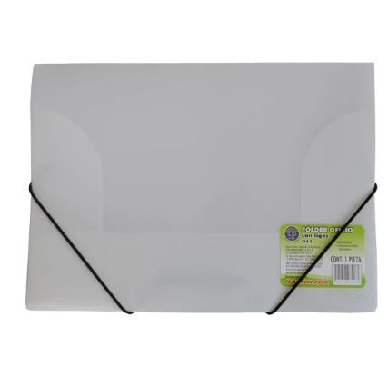 FOLDER T/O C/LIGA BLANCO  Q12  BARRILITO
