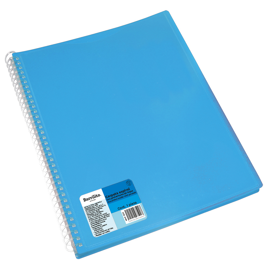 CARPETA C/20 MCAS.T/C AZL.C   Q20 BARRIL