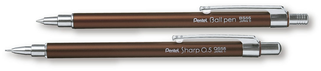 JUEGO BOLIG/PORTAM.QBS55E CAFE    PENTEL