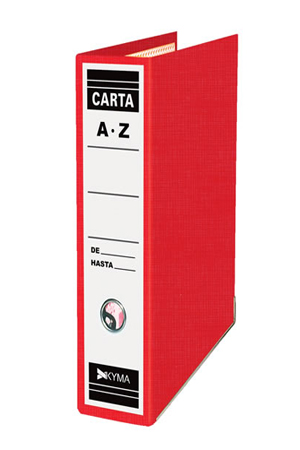 REGISTRADOR CARTA ROJO     ARCOIRIS KYMA