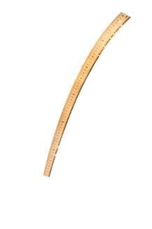 REGLA DE MADERA CURVA P/CORTE/CONF.      10502