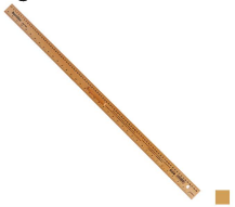 REGLA DE MADERA 100CM P/PIZARRON BARRILI 921196 RM1