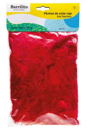 PLUMAS DE COLOR ROJO 18G P/MANUAL.BARRIL