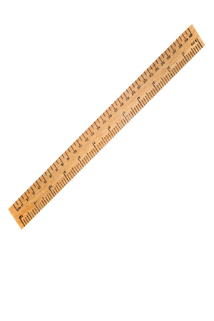 REGLA DE MADERA 30CMS ESCOLAR            10130