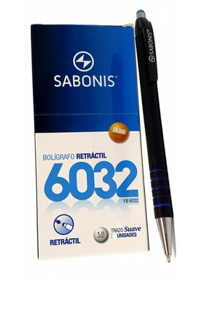 PORTAMINA 0.7MM P6032 NEGRO      SABONIS