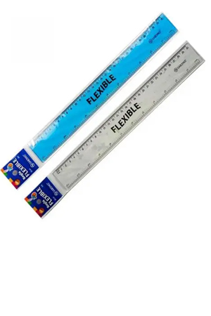 REGLA ESC.PLAST. 30CMS FLEXIBLE  SABONIS 467084  MOD.670 COLO