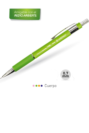 PORTAMINA 0.7MM P309  COL.FLUO.  SABONIS