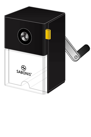SACAPUNTA MANUAL SEMIAUTOM.NEGRO SABONIS 432700 SC098